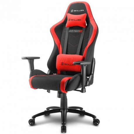 Gaming stol Sharkoon SKILLER SGS2 črn/rdeč