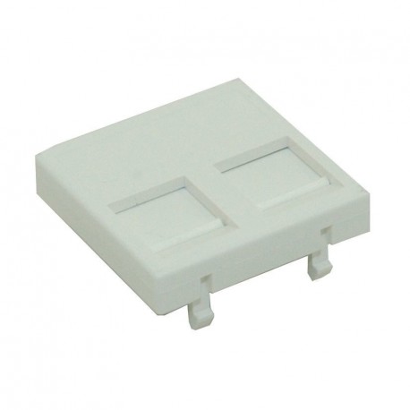 Modul protiprašni UTP/FTP dvojni 45x45 Brand-Rex