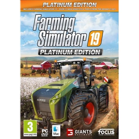Igra Farming Simulator 19: Platinum Edition (PC)