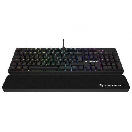 Tipkovnica USB UVI PRIDE, Optical Blue Switch, RGB, SLO