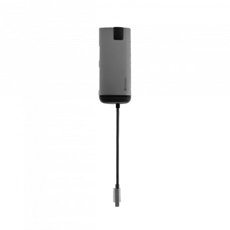 Priklopna postaja Verbatim USB-C USB 3.0 + HDMI + Gbit RJ45 + SD/microSD 49142