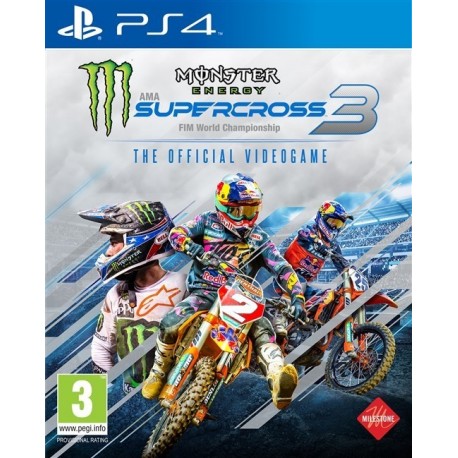 Igra Monster Energy Supercross: The Official Videogame 3 (PS4)