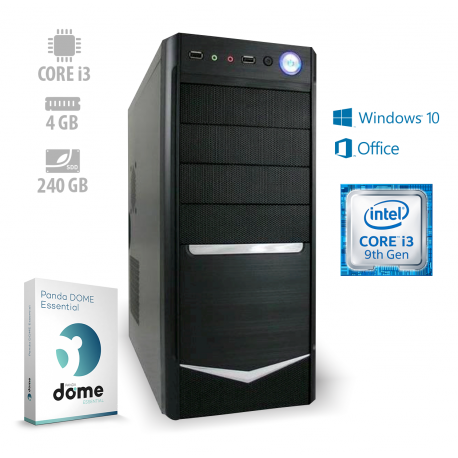 Osebni računalnik ANNI HOME Optimal / i3-9100 / SSD / W10 / OF2019 / CX3