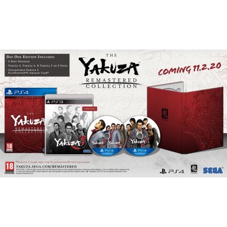 Igra Yakuza Remastered Collection - Day One Edition (PS4)