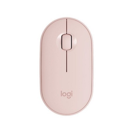 Miška brezžična Logitech Pebble M350, roza