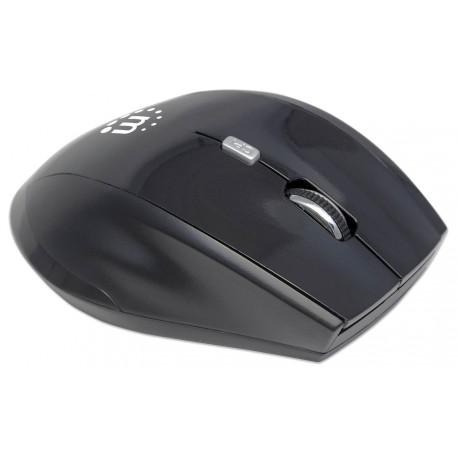 Miška brezžična MANHATTAN, črna