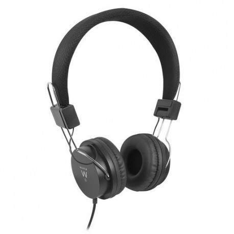 Slušalke Ewent Foldable On-ear, črne