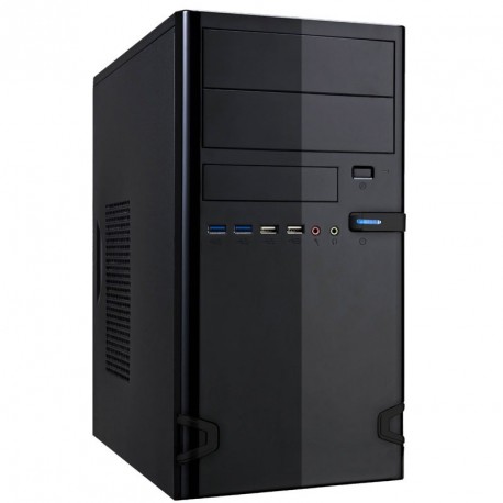 Ohišje microATX Linkworld LC727-22, črno