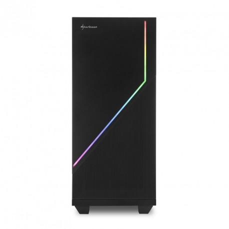 Ohišje ATX Sharkoon RGB FLOW, črno