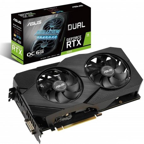 Grafična kartica GeForce RTX 2060 6GB ASUS Dual  OC EVO
