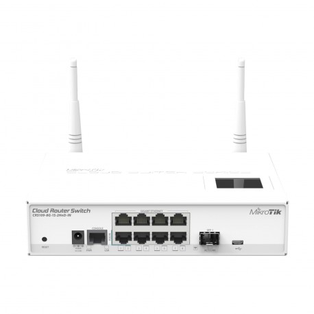 Stikalo (switch) 8 port Gigabit Mikrotik CRS109-8G-1S-2HnD-IN