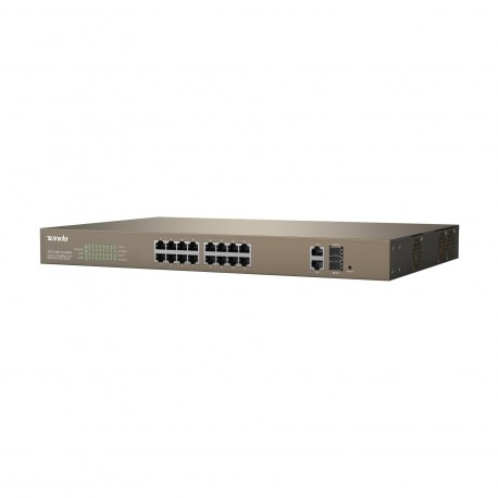 Stikalo (switch) 16 port 10/100 PoE Tenda Web Smart TEF1218P-16