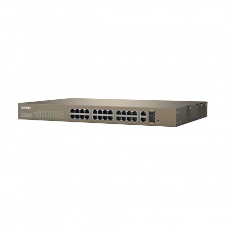 Stikalo (switch) 24 port 10/100 PoE Tenda Web Smart TEF1226P-24