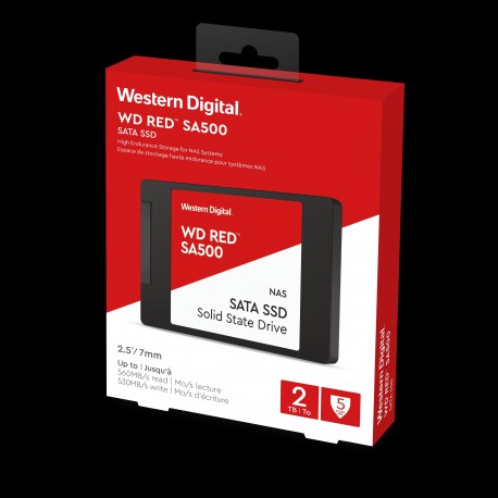 SSD disk 2TB SATA3 WD RED, WDS200T1R0A