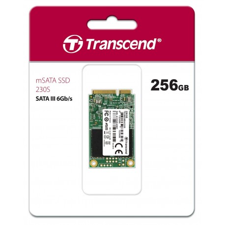SSD disk 256GB mSATA SATA3 Transcend 230S