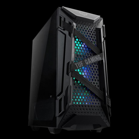 Ohišje ATX ASUS TUF GAMING GT301 AURA RGB, črno