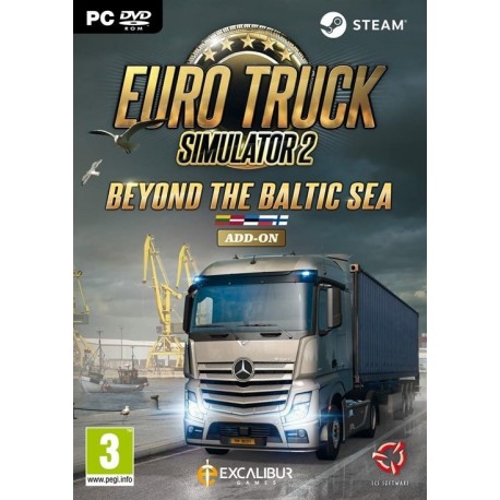 Igra Euro Truck Simulator 2: Beyond the Baltic Sea Add-On (PC)
