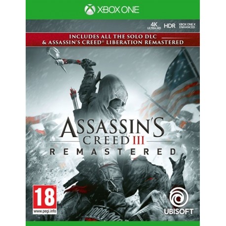 Igra Assassins Creed III Remastered (Xbox One)