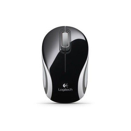 Miška za prenosnik brezžična optična Logitech M187 črna
