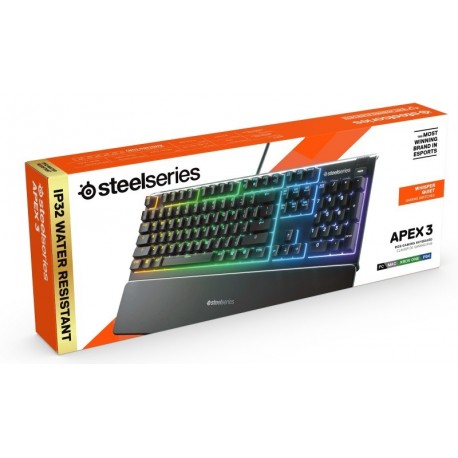 Tipkovnica USB Steelseries Apex 3