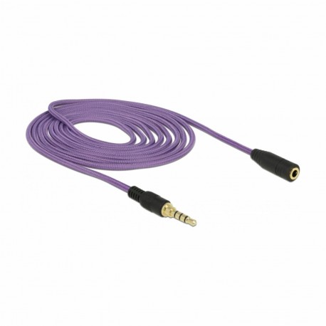 Kabel AVDIO 3.5M-3.5Ž podaljšek 4pin 2m Delock