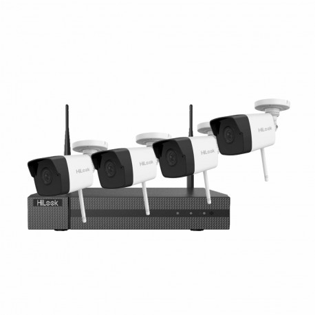 Video nadzorni brezžični sistem komplet 2MP, 1TB WD HDD, IK-4142B-MH/W Hilook