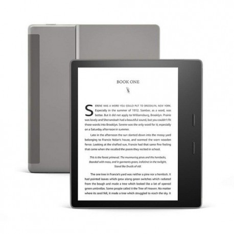 E-bralnik Kindle Oasis 2019, 7" 8GB WiFi, Bluetooth, 300dpi, grafitna barva,
