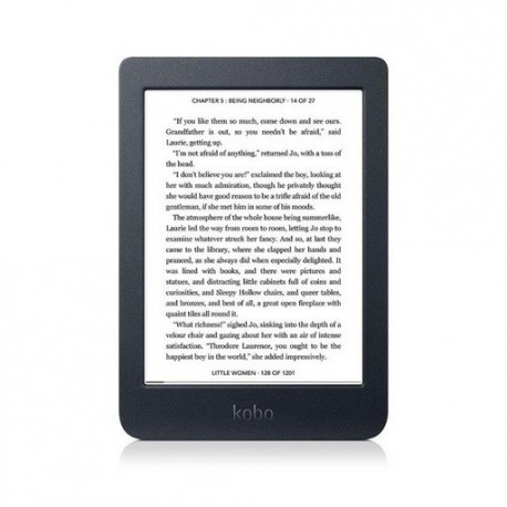 E-bralnik Kobo Nia, 6" Touch, 8GB WiFi, črn,
