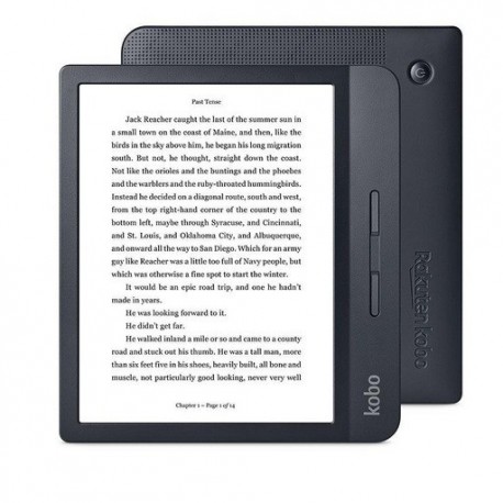 E-bralnik Kobo Libra H2O, 7" Touch, 8GB WiFi, črn,