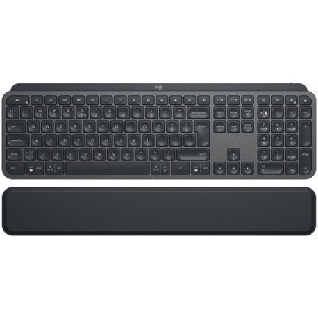 Tipkovnica USB Logitech MX Keys Plus, grafitna barva, SLO gravura