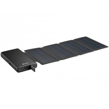 Prenosna baterija Sandberg 4 panelna solarna 25000, 420-56