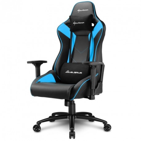 Gaming stol SHARKOON ELBRUS 3 črna/modra