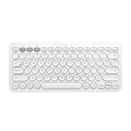 Tipkovnica brezžična Logitech K380 multi-device, bela
