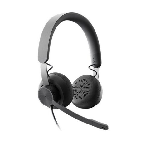 Slušalke Logitech Zone Wired UC, grafitne