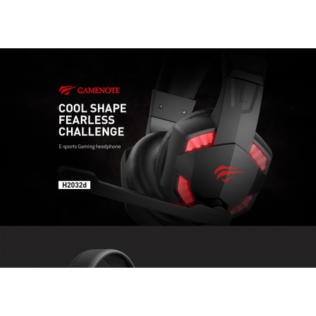 Slušalke z mikrofonom HAVIT Gamenote LED, HV-H2032d