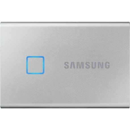Zunanji disk SSD 1TB USB 3.2 Samsung T7 Touch, srebrn, USB-C