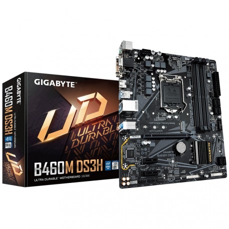 Matična plošča GIGABYTE B460M DS3H, DDR4, LGA1200, mATX