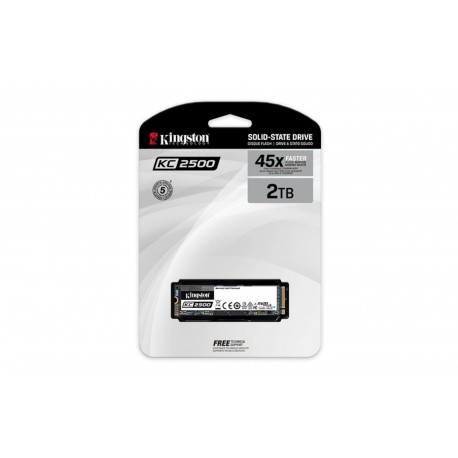 SSD disk 2TB Kingston KC2500 M.2 PCIe NVMe