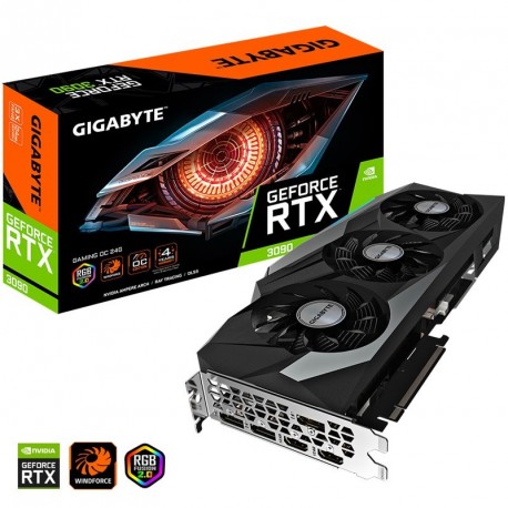 Grafična kartica GIGABYTE GeForce RTX 3090 GAMING OC 24GB, GV-N3090GAMING