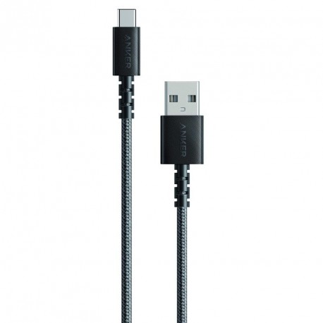 Anker Powerline Select+ USB-C pleten kabel 0,9m črn A8022H11