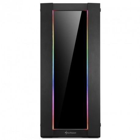 Ohišje ATX SHARKOON ELITE SHARK CA200G RGB, okno, črno
