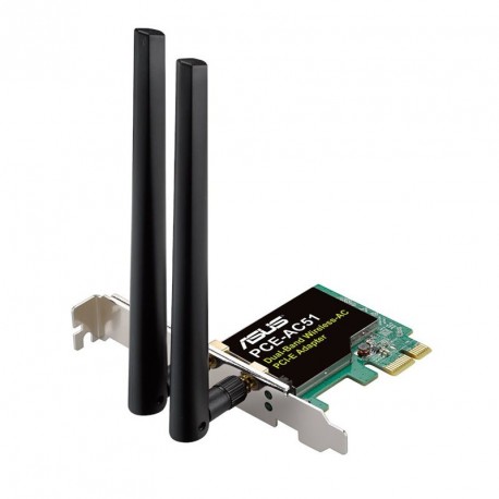 Brezžična mrežna kartica ASUS PCE-AC51 AC750 Dual Band PCIe
