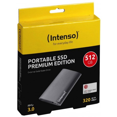 Zunanji disk SSD 512GB USB 3.0 INTENSO EXT Premium Edition