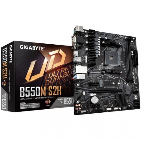 Matična plošča GIGABYTE B550M S2H, AM4, mATX