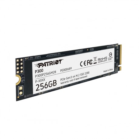 SSD disk 256GB NVMe Patriot P300, P300P256GM28