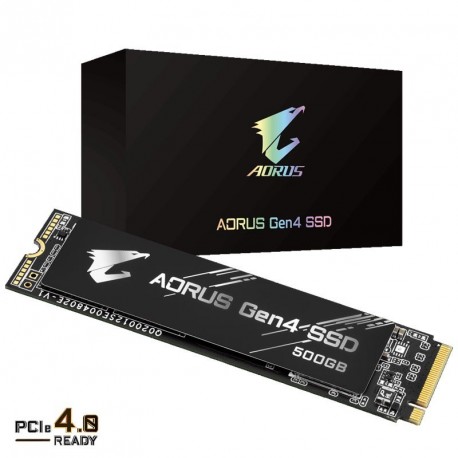 SSD disk 500GB NVMe GIGABYTE AORUS, GP-AG4500G