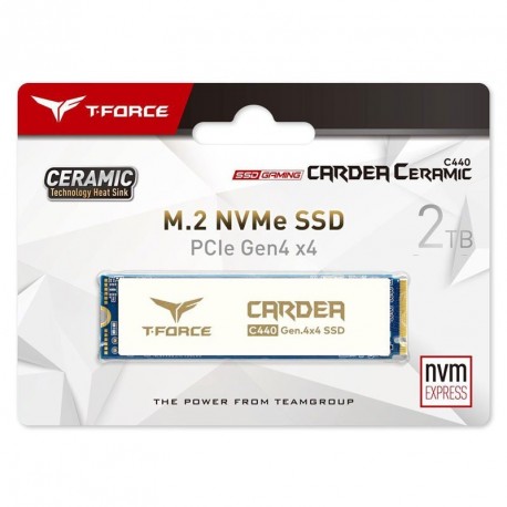 SSD disk 2TB NVMe TEAMGROUP T-FORCE CARDEA Ceramic C440, TM8FPA002T0C410