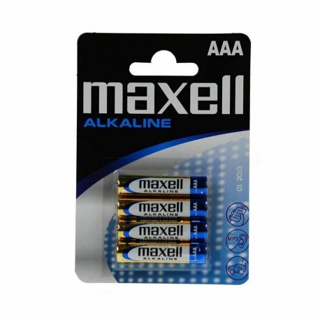 Baterija alkalna AAA 4kom Maxell 2120019