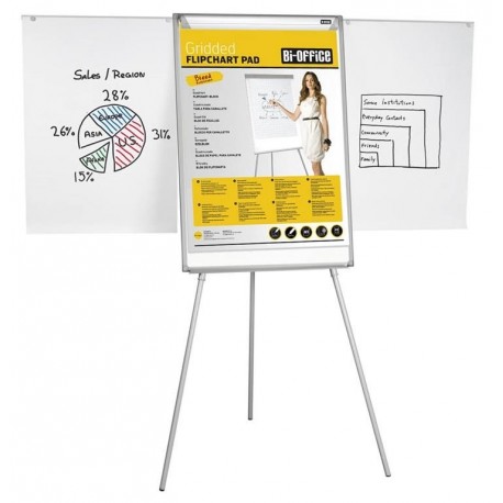 Tabla Bi-Office samostoječa Easy 70 x 102 cm izvlečne roke