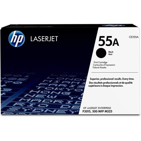 Toner HP CE255A (55A), črn- DEMO